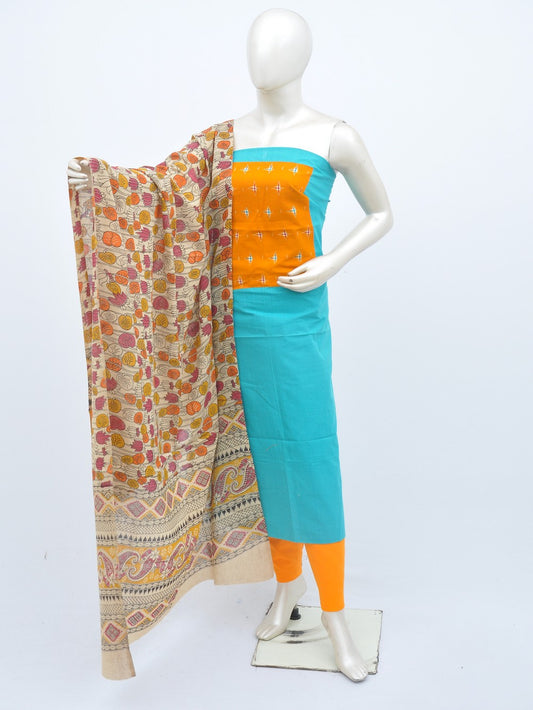 Kalamkari Ikkat Designer Dress Material [D20831021]