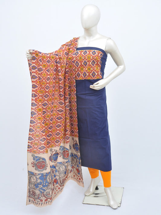 Kalamkari Ikkat Designer Dress Material [D20831022]