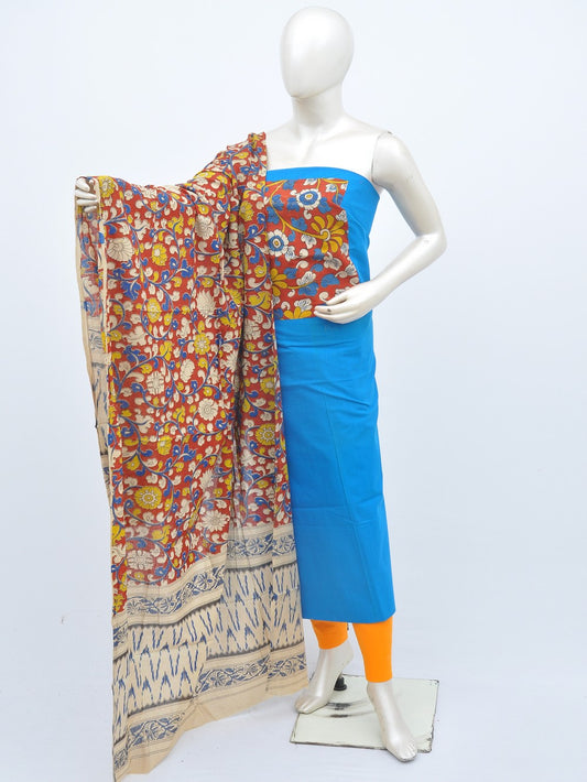 Kalamkari Ikkat Designer Dress Material [D20831024]
