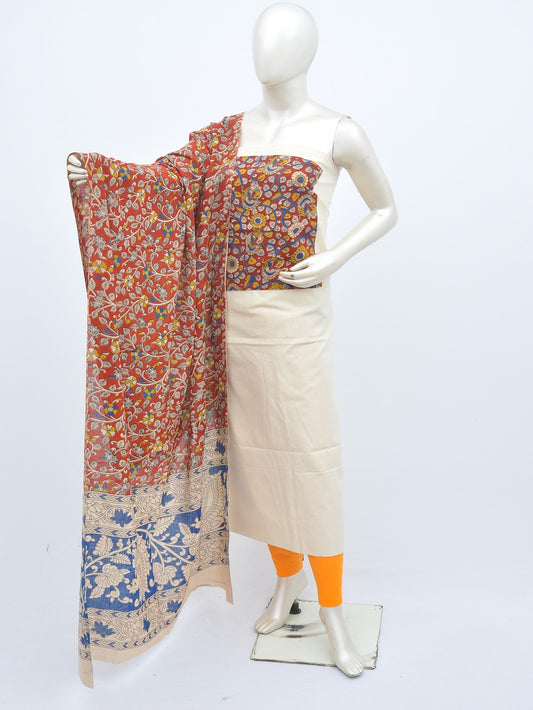 Kalamkari Ikkat Designer Dress Material [D20831025]