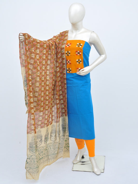 Kalamkari Ikkat Designer Dress Material [D20831028]