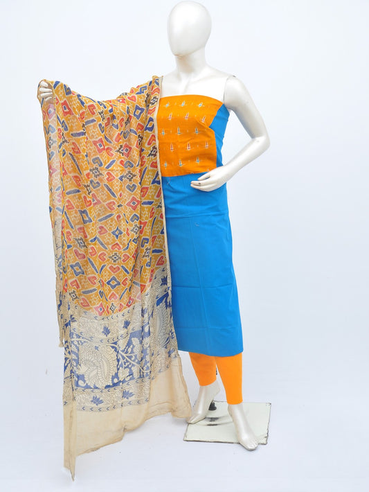 Kalamkari Ikkat Designer Dress Material [D20831029]
