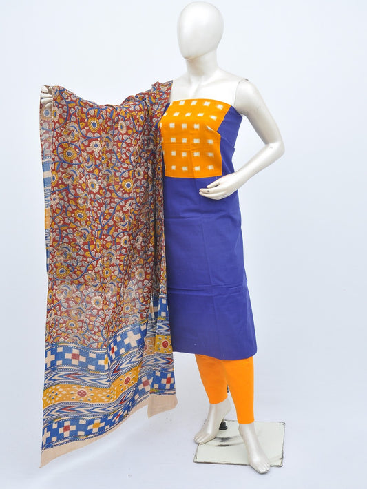 Kalamkari Ikkat Designer Dress Material [D20831032]