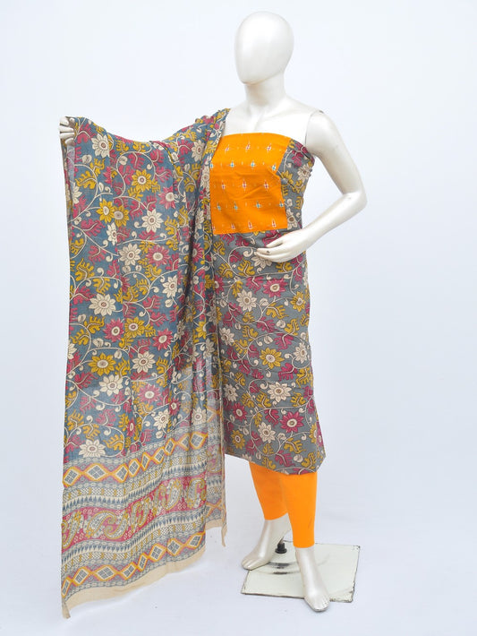 Kalamkari Ikkat Designer Dress Material [D20831036]