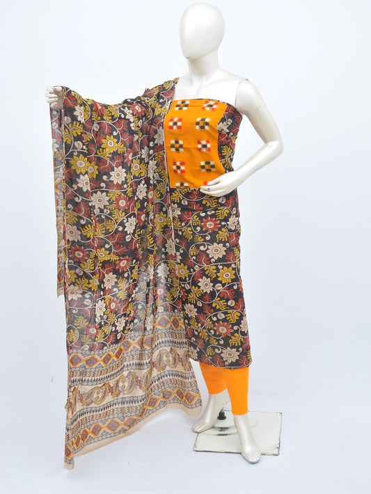 Kalamkari Ikkat Designer Dress Material [D20831037]