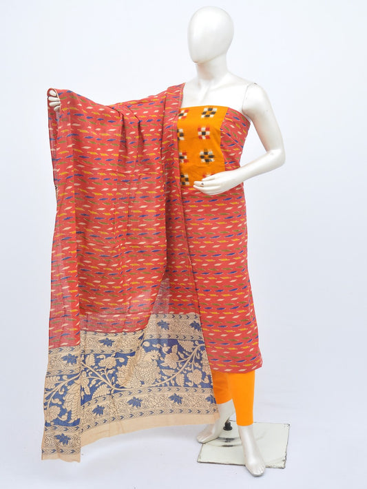 Kalamkari Ikkat Designer Dress Material [D20831038]
