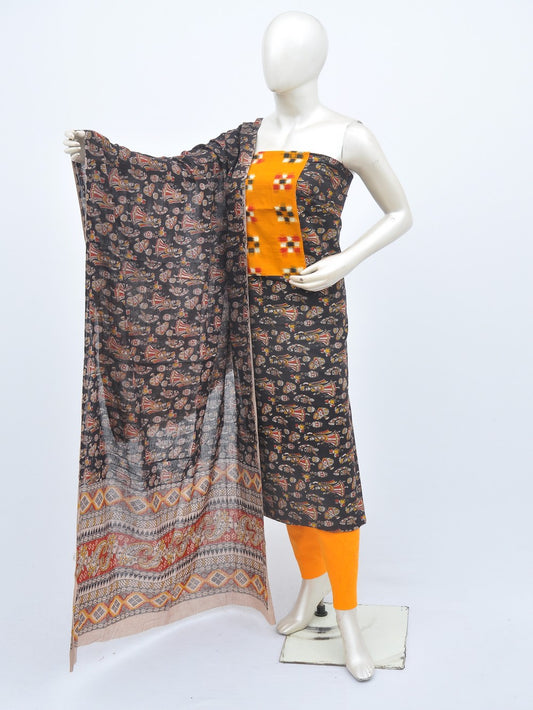 Kalamkari Ikkat Designer Dress Material [D20831039]