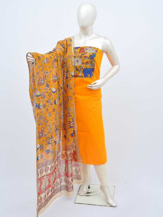 Kalamkari Ikkat Designer Dress Material [D20909013]