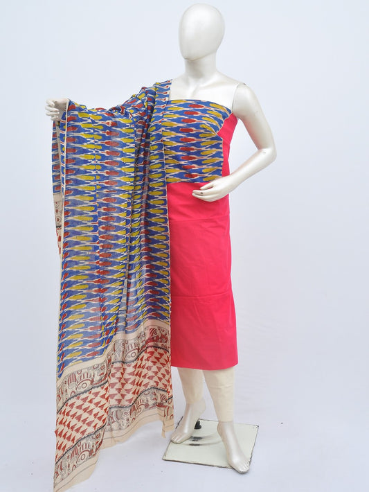 Kalamkari Ikkat Designer Dress Material [D20909016]