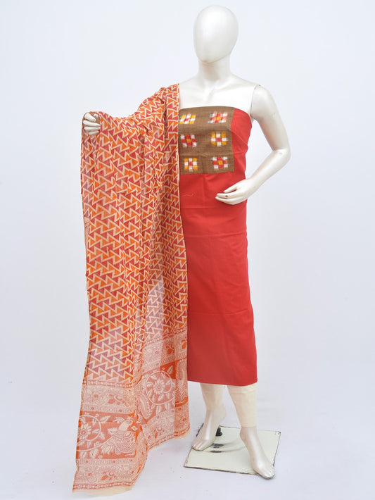 Kalamkari Ikkat Designer Dress Material [D20909018]