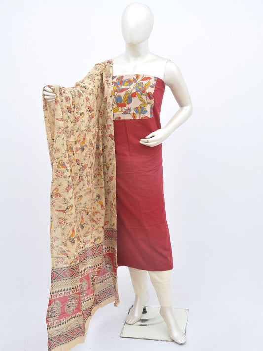 Kalamkari Ikkat Designer Dress Material [D20909019]