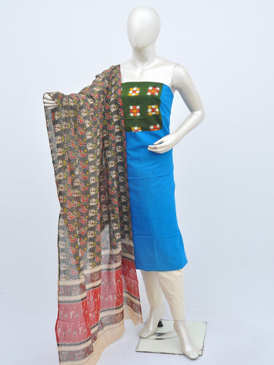 Kalamkari Ikkat Designer Dress Material [D20909025]