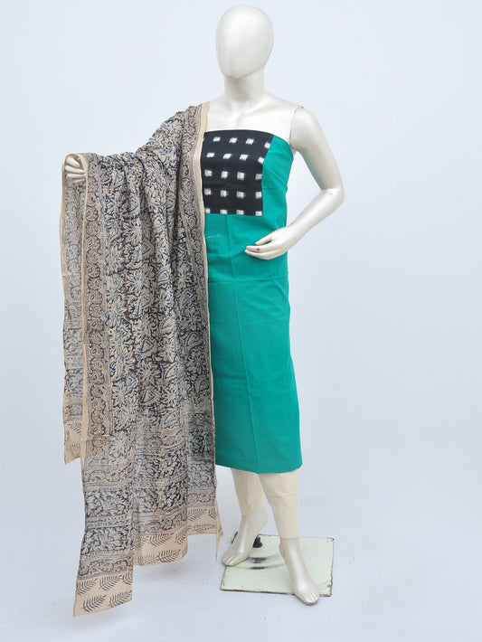 Kalamkari Ikkat Designer Dress Material [D20909028]