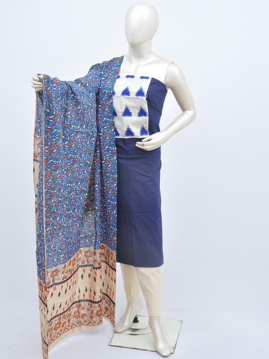 Kalamkari Ikkat Designer Dress Material [D20909034]