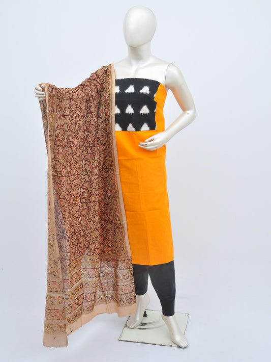 Kalamkari Ikkat Designer Dress Material [D20909038]