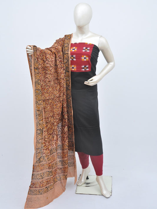 Kalamkari Ikkat Designer Dress Material [D20909050]