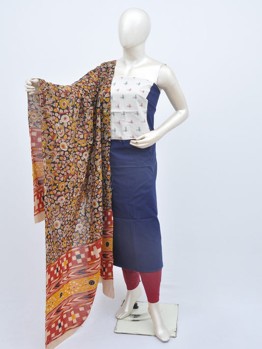 Kalamkari Ikkat Designer Dress Material [D20909054]