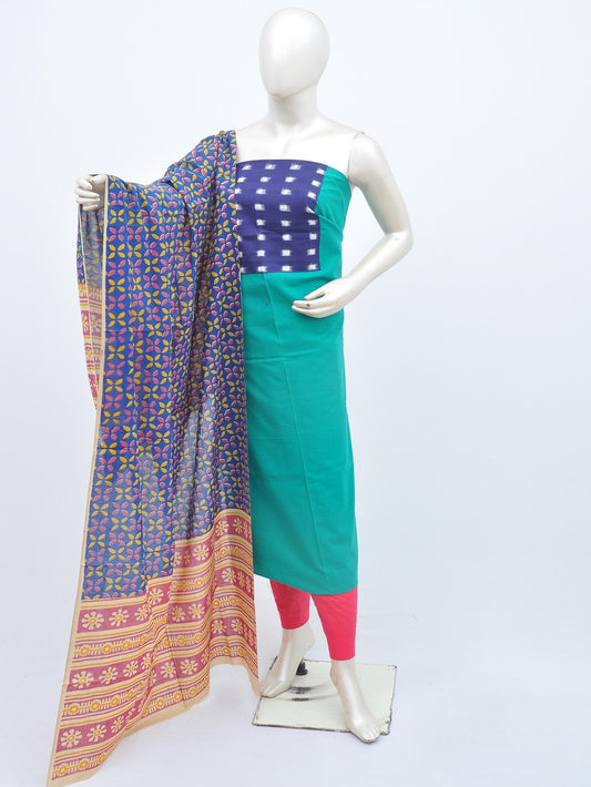 Kalamkari Ikkat Designer Dress Material [D20909055]