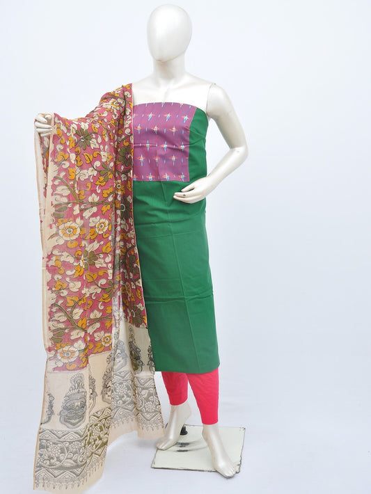 Kalamkari Ikkat Designer Dress Material [D20909058]