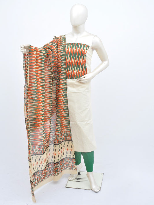 Kalamkari Ikkat Designer Dress Material [D20909061]