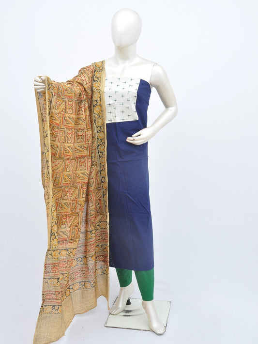 Kalamkari Ikkat Designer Dress Material [D20909062]