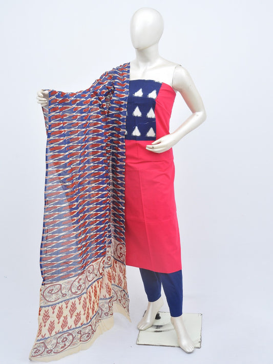 Kalamkari Ikkat Designer Dress Material [D20909066]
