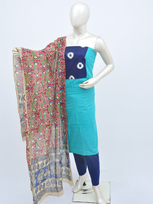 Kalamkari Ikkat Designer Dress Material [D20909067]