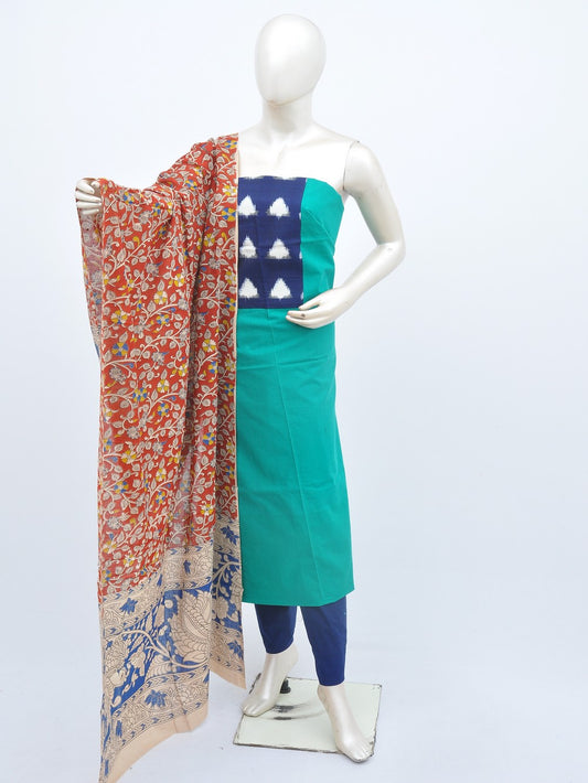 Kalamkari Ikkat Designer Dress Material [D20909069]