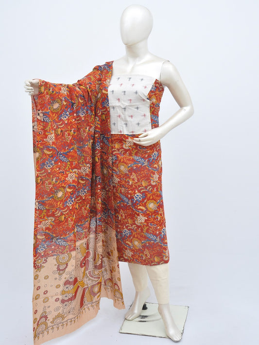 Kalamkari Ikkat Designer Dress Material [D20909070]