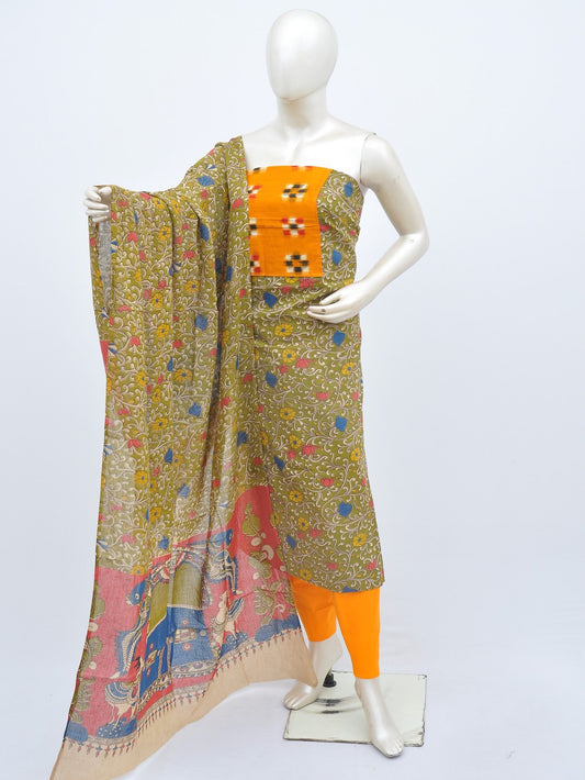 Kalamkari Ikkat Designer Dress Material [D20909071]
