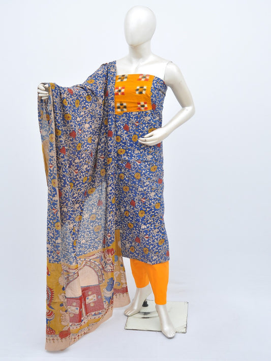 Kalamkari Ikkat Designer Dress Material [D20909073]