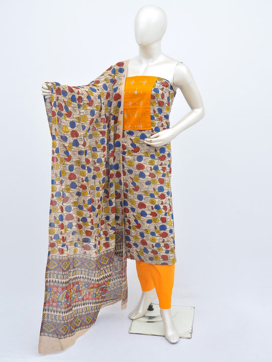 Kalamkari Ikkat Designer Dress Material [D20909074]