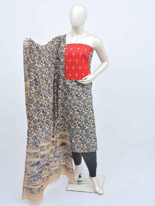 Kalamkari Ikkat Designer Dress Material [D20909079]