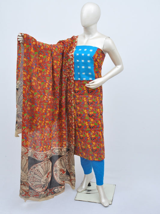 Kalamkari Ikkat Designer Dress Material [D20909082]