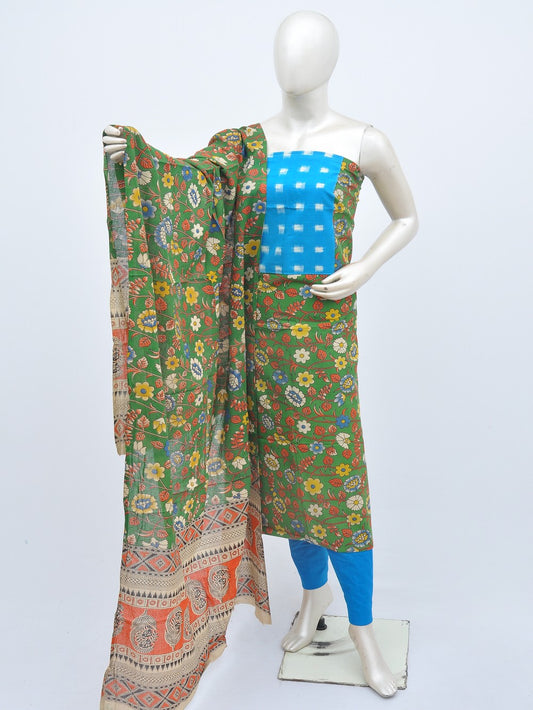 Kalamkari Ikkat Designer Dress Material [D20909083]