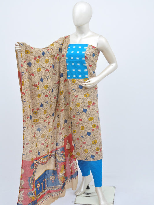 Kalamkari Ikkat Designer Dress Material [D20909085]
