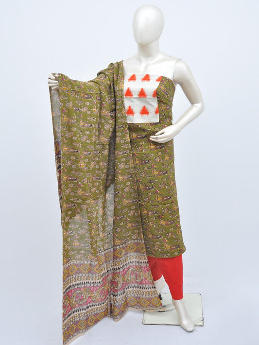 Kalamkari Ikkat Designer Dress Material [D20909088]