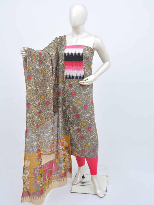 Kalamkari Ikkat Designer Dress Material [D20909091]