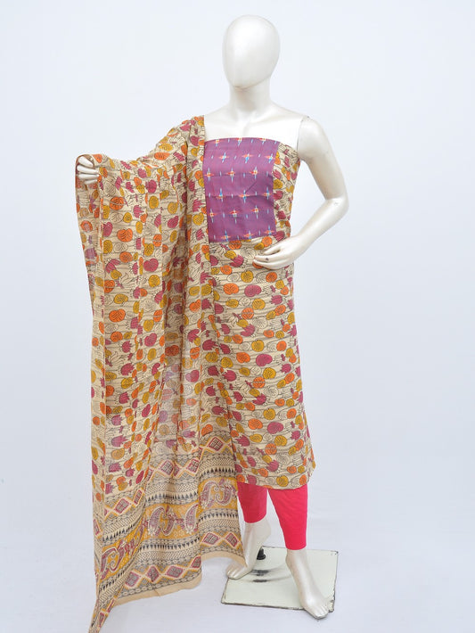 Kalamkari Ikkat Designer Dress Material [D20909093]