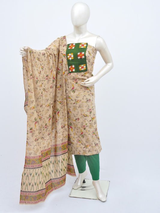 Kalamkari Ikkat Designer Dress Material [D20909095]