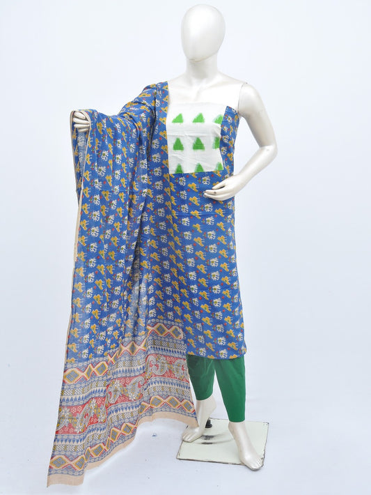 Kalamkari Ikkat Designer Dress Material [D20909096]