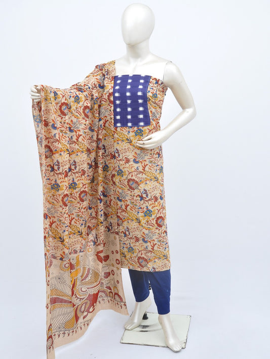 Kalamkari Ikkat Designer Dress Material [D20909097]