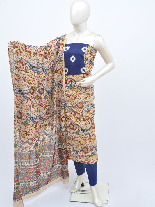 Kalamkari Ikkat Designer Dress Material [D20909101]