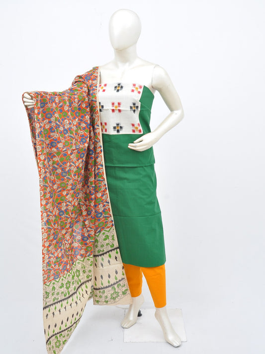 Kalamkari Ikkat Designer Dress Material [D30216033]