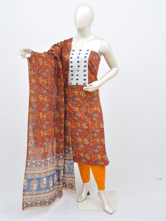 Kalamkari Ikkat Designer Dress Material [D30331042]