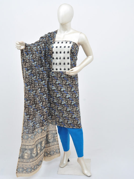 Kalamkari Ikkat Designer Dress Material [D30331046]