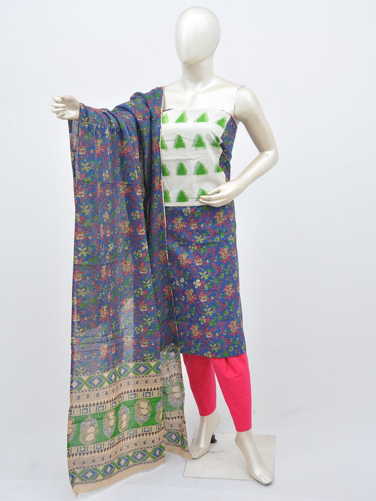 Kalamkari Ikkat Designer Dress Material [D30331049]