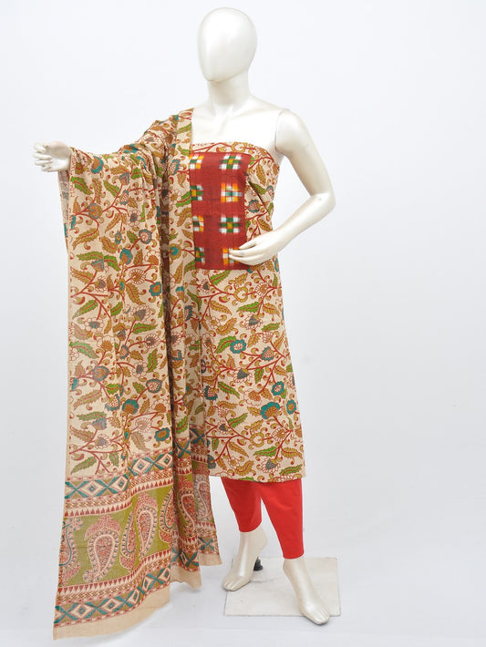 Kalamkari Ikkat Designer Dress Material [D30331054]