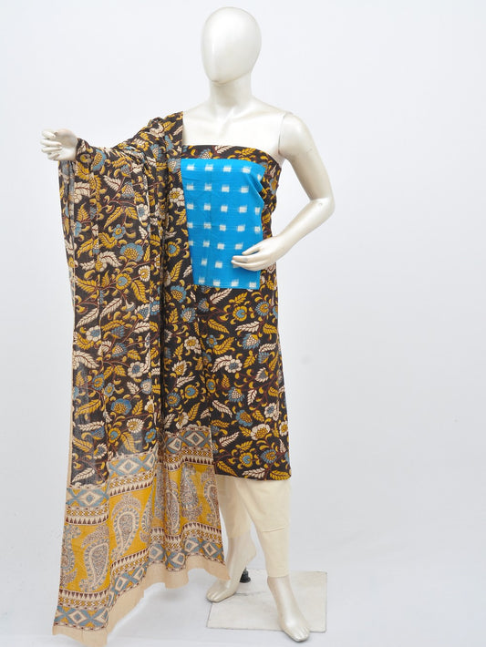 Kalamkari Ikkat Designer Dress Material [D30331055]