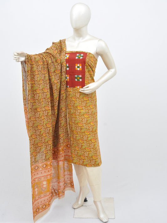Kalamkari Ikkat Designer Dress Material [D30331056]